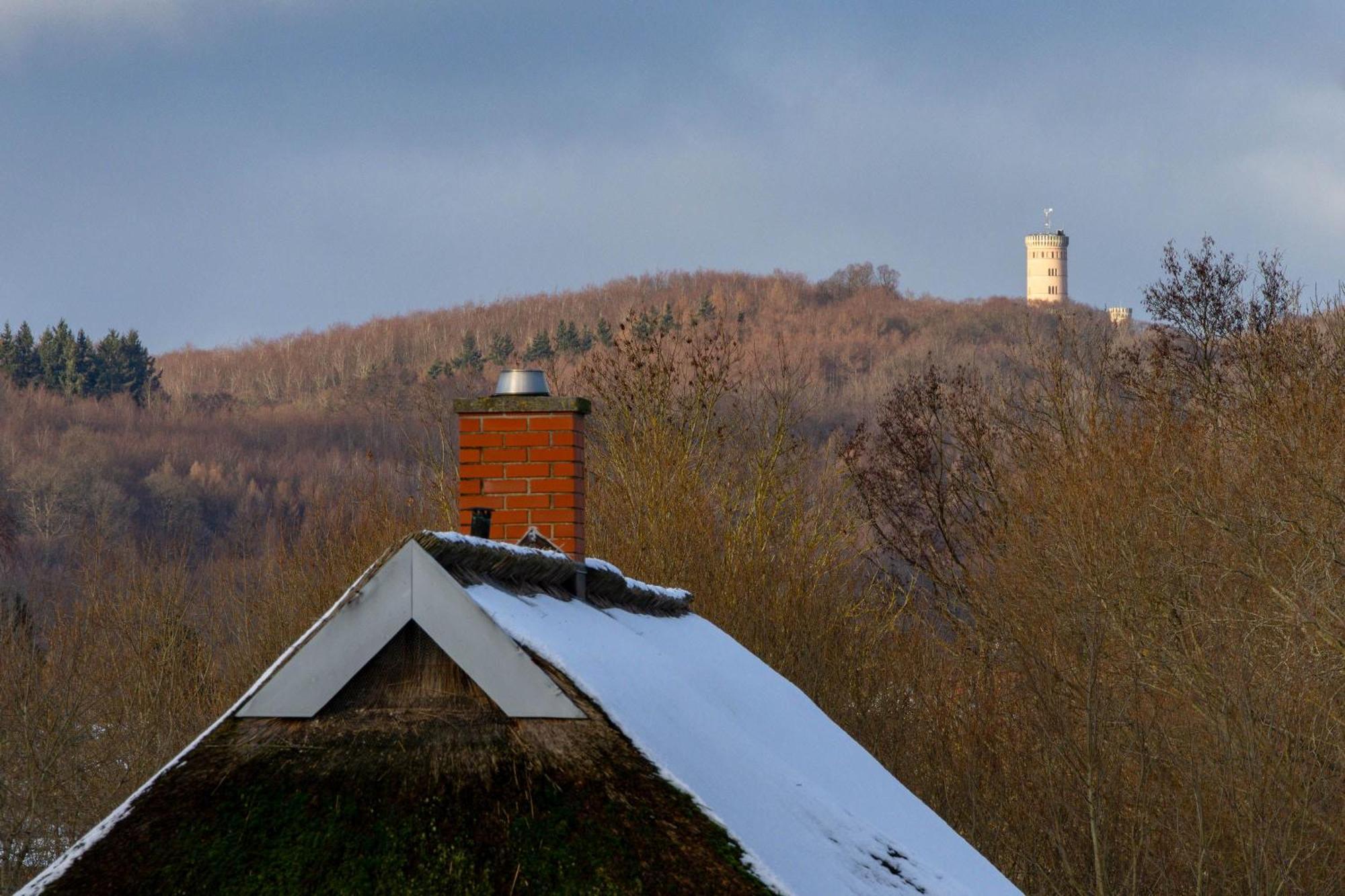 Ferienhaus Preetz 1A - Idylle Unter Reet Burtevitz Екстер'єр фото
