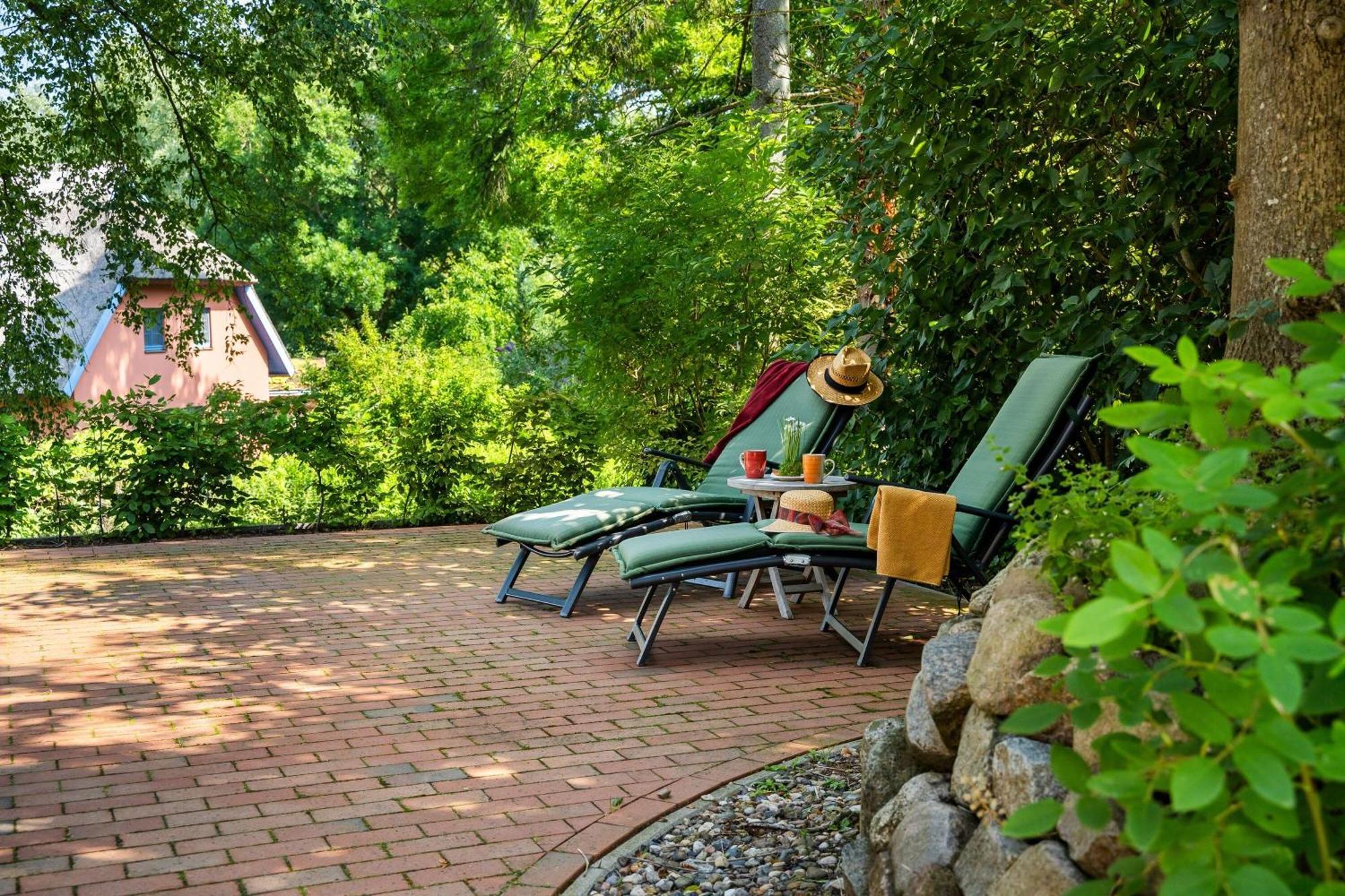 Ferienhaus Preetz 1A - Idylle Unter Reet Burtevitz Екстер'єр фото