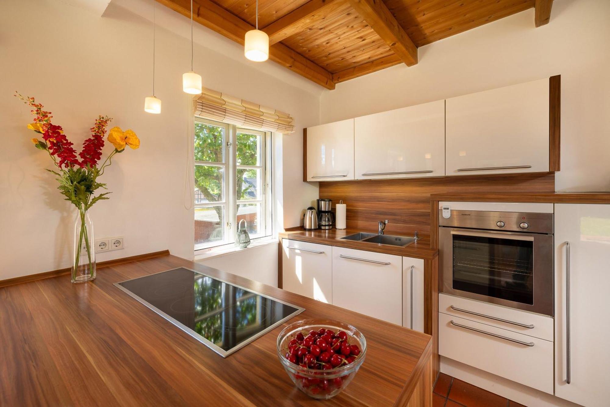 Ferienhaus Preetz 1A - Idylle Unter Reet Burtevitz Екстер'єр фото
