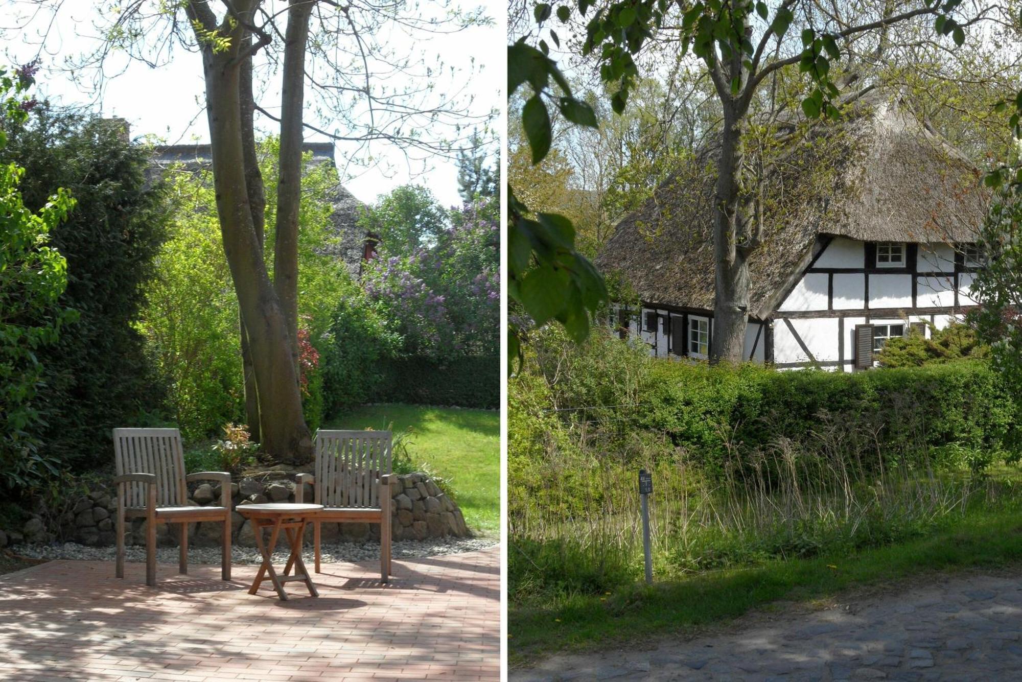 Ferienhaus Preetz 1A - Idylle Unter Reet Burtevitz Екстер'єр фото