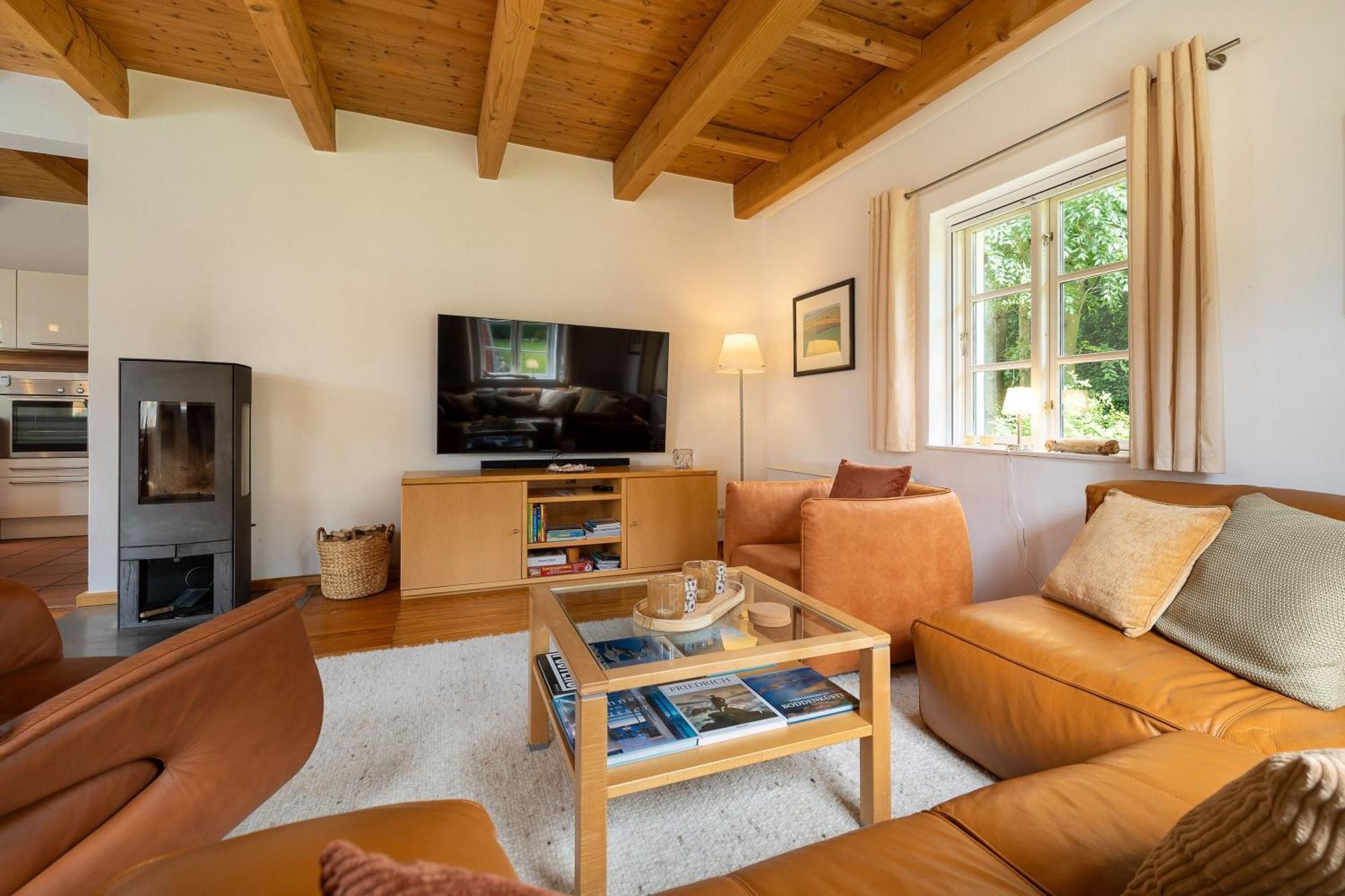 Ferienhaus Preetz 1A - Idylle Unter Reet Burtevitz Екстер'єр фото