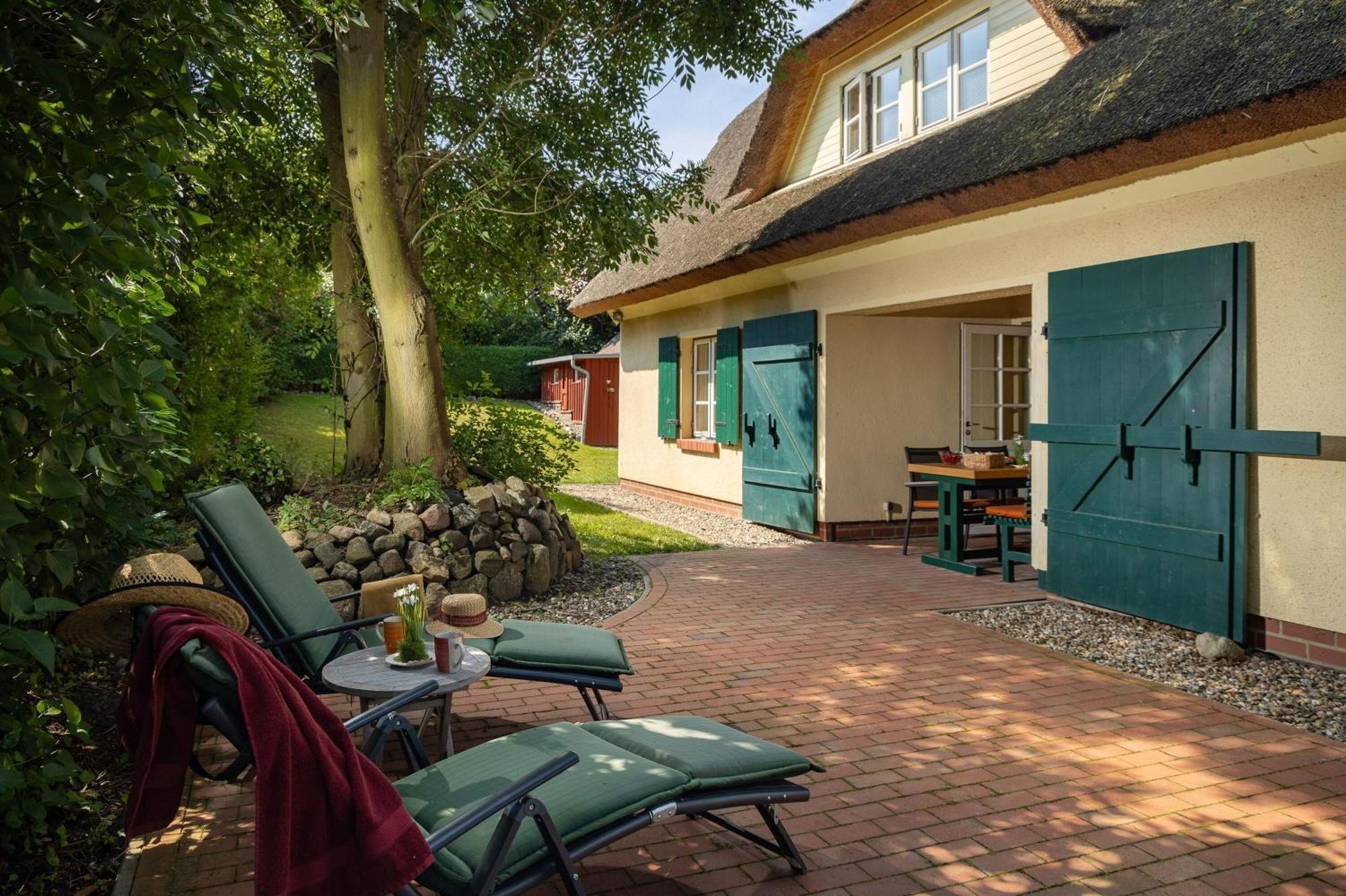 Ferienhaus Preetz 1A - Idylle Unter Reet Burtevitz Екстер'єр фото