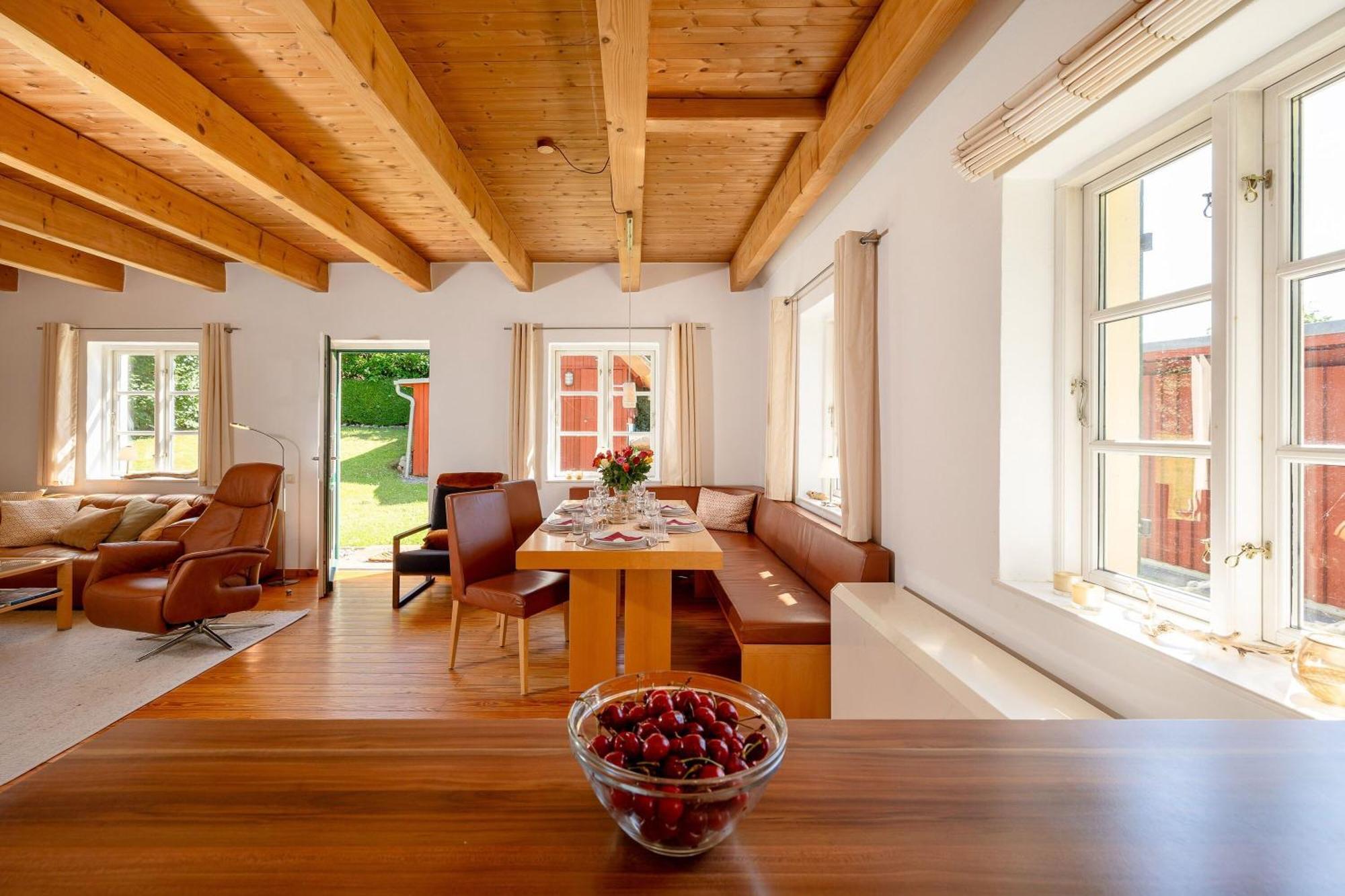 Ferienhaus Preetz 1A - Idylle Unter Reet Burtevitz Екстер'єр фото